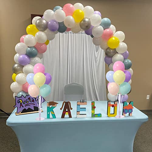 CZCPAPY Kit de arco de Globo de mesa, soporte de globo, arco de globo ajustable para fiestas, fiestas de cumpleaños, fiestas de graduación