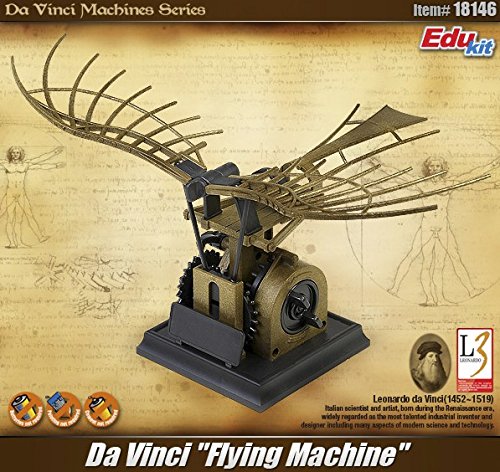 DaVinci máquina voladora (aproximadamente envergadura de 9 pulgadas) (Snap)