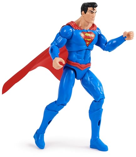 DC Comics, Figura de acción de Superman Man of Steel, DC Adventures, 30,48 cm, Nueve Accesorios, Juguetes coleccionables de superhéroes niñas a Partir de 4 años, Multicolor (Spin Master 778988494288)