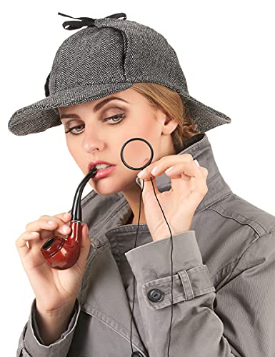 DEGUISE TOI Sombrero Detective inglés Adulto