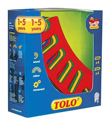 Desconocido- Tolo Toys - Juego de rieles para Primeros Amigos, Multicolor (T89160)