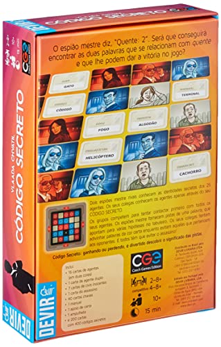 Devir- Código Secreto, edición en portugués (BGCOSEPT)