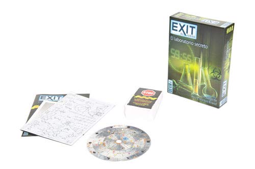Devir - Exit: El Laboratorio Secreto, Ed. Español (BGEXIT3) & Exit: Muerte en el Orient Express,  Juego de Mesa, Escape Room, Juego de Mesa con Amigos, Juegos de Mesa 2 Jugadores (BGEXIT8)