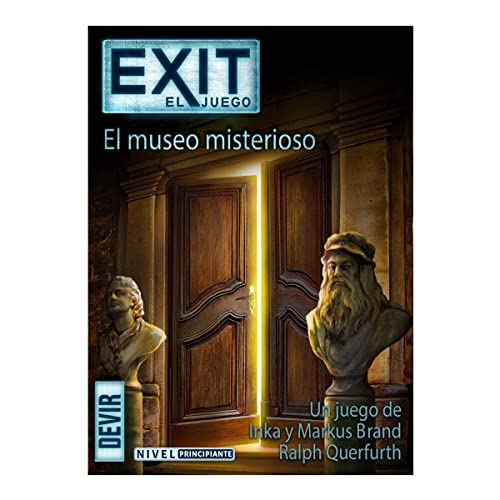 Devir - Exit: El Museo Misterioso, Juego de Mesa, Escape Room, Juego de Mesa con Amigos, Juegos de Mesa 2 Jugadores (BGEXIT10) & Exit: La mansión siniestra, Juego de Mesa, Escape Room,