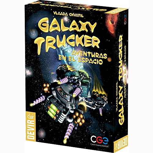 Devir - Galaxy Trucker: Aventuras en el Espacio, Juego de Mesa, Juego de Mesa con Amigos de Ingenio (BGHTRUCKER)