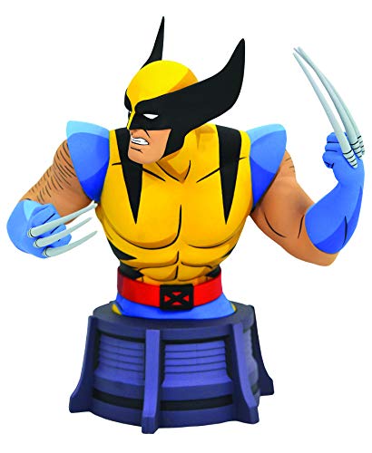 Diamond Select DIAMSEP192492 Marvel X-Men Animated Series Busto Wolverine 15 cm, Multicolor