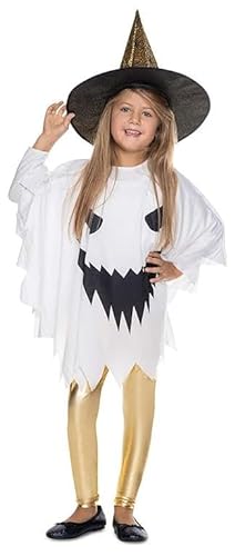 Disfraces De Fantasmas Para Niños O Niñas 2 3 4 5 6 Años con Capa O Poncho Blanca - Accesorios para Halloween