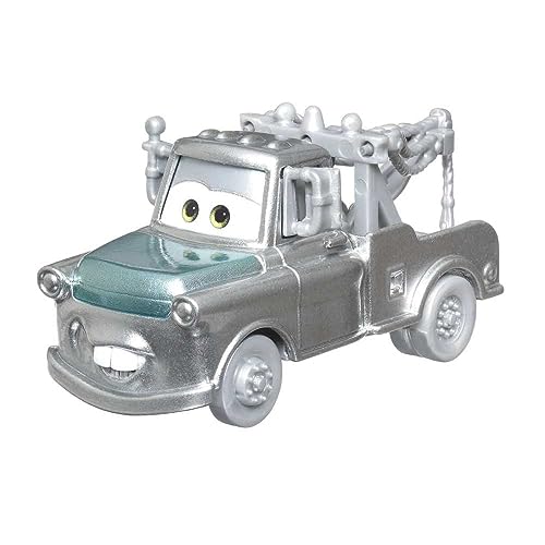 Disney 100 Aniversario Cars Pack 5 coches de juguete personajes, +3 años (Mattel HPL98)