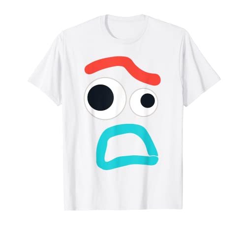Disney and PIXAR Toy Story 4 Forky Timid Face Costume Camiseta