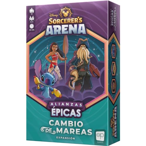 Disney Sorcerer´s Arena: Cambio de Mareas - Juego de Mesa en Español