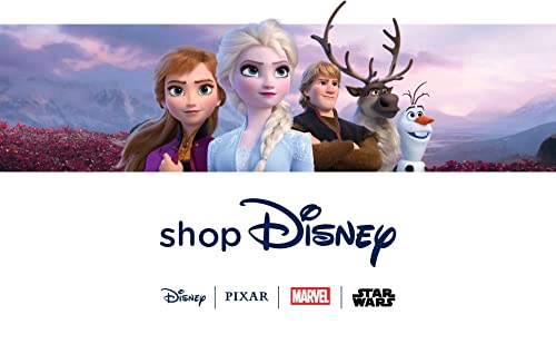 Disney Store: muñeca de Peluche de la Reina Anna, Frozen 2, 46 cm, muñeca con Vestido Estampado y rasgos faciales Bordados, Adecuada para Todas Las Edades