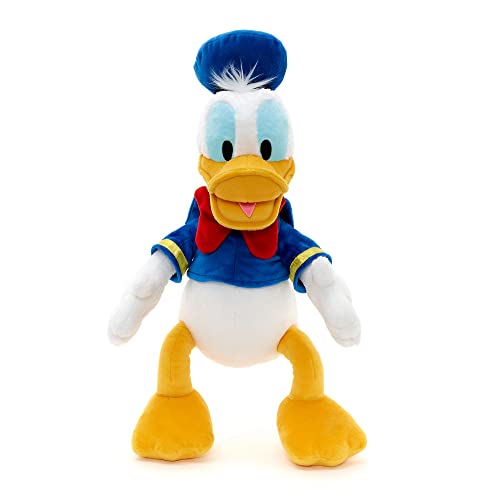 Disney Store Peluche Mediano del Pato Donald, Altura: 45 cm, Peluche con un Acabado de Tacto Suave y Detalles Bordados, Lleva su Habitual Traje de Marinero, para Todas Las Edades