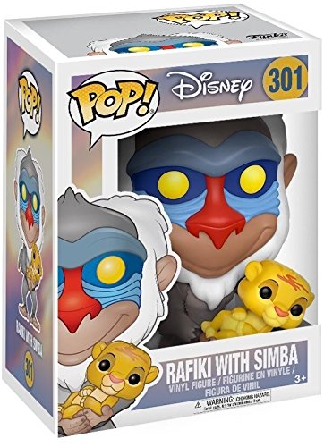 Disney: The Lion King - Rafiki with Simba Funko Pop! Vinyl Figure (Includes Compatible Pop Box Protector Case)