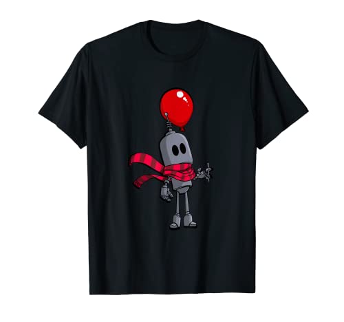 Divertido ingeniero robótico con globo Camiseta