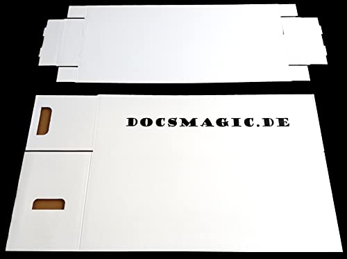 docsmagic.de 5X Short Comic Storage Box - 19.4 x 27.6 x 39.4