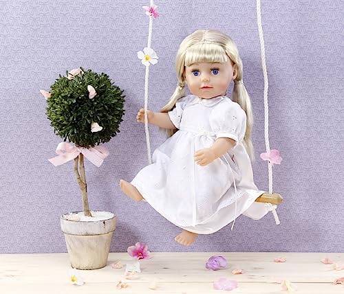 Dolly Moda Vestido de Bautizo - Para niños a partir de 3 años - Para Manos Pequeñas, El Juego Creativo Promueve la Empatía y Las Habilidades Sociales - Incluye un conjunto