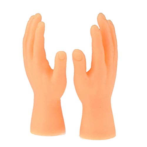 Dowoa - 2 piezas de marionetas de dedos para jugar en Halloween, Navidad, accesorios de mano