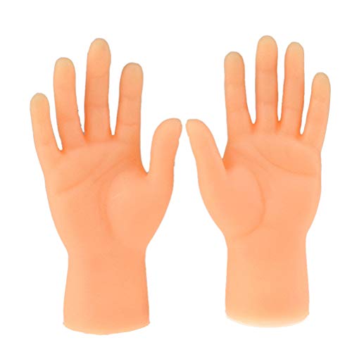 Dowoa - 2 piezas de marionetas de dedos para jugar en Halloween, Navidad, accesorios de mano