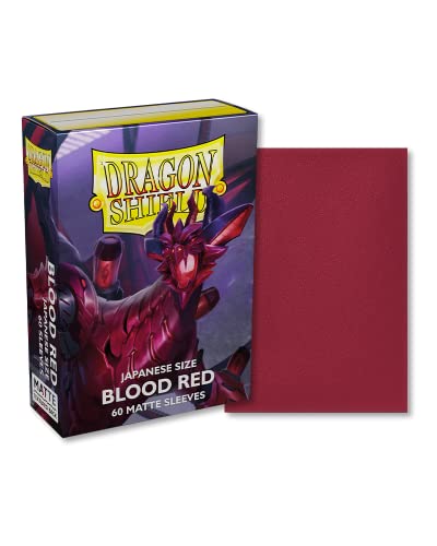 Dragon Shield-5706569111502 Sleeves, Color Red, único (Arcane Tinmen AT-11150)