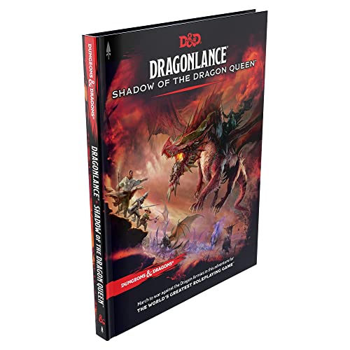 Dragonlance: Shadow of The Dragon Queen Deluxe Edition (Aventura de D&D, Pantalla del DM + Juego de Mesa Warriors of Krynn - Versión en Inglés)