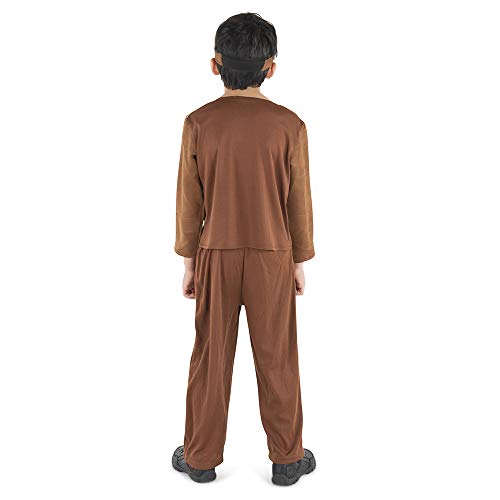 Dress Up America indio traje de niño - producto viene completo con: camisa, pantalones y tocado (niño pequeño 4)