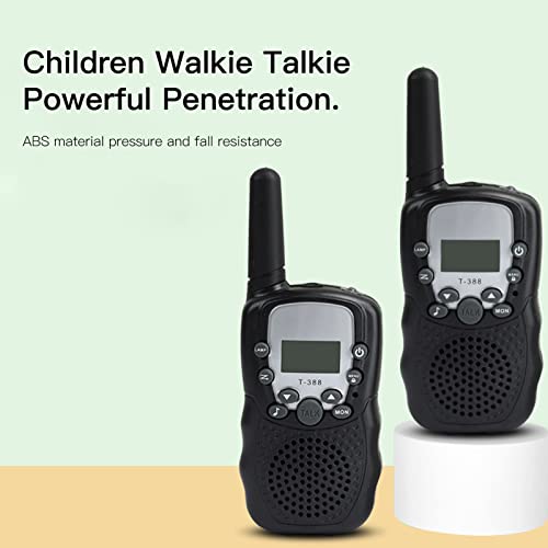 dsfen Walkie Talkie portátil de mano para niños, radios de 2 vías, 3 km de largo alcance, educativo, interactivo, regalo de cumpleaños para niños y niñas, actividades para interiores y exteriores, jue