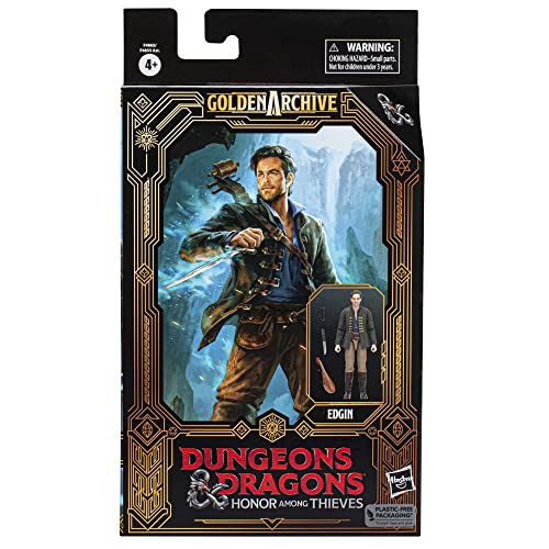 Dungeons & Dragons - El Honor Entre Ladrones - Golden Archive - Figura de Edgin a Escala de 15 cm Inspirada en la película de D&D