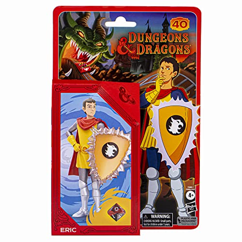 Dungeons & Dragons - Figura de la Serie Animada clásica - Figura de Eric a Escala de 15 cm - Juguetes de D&D