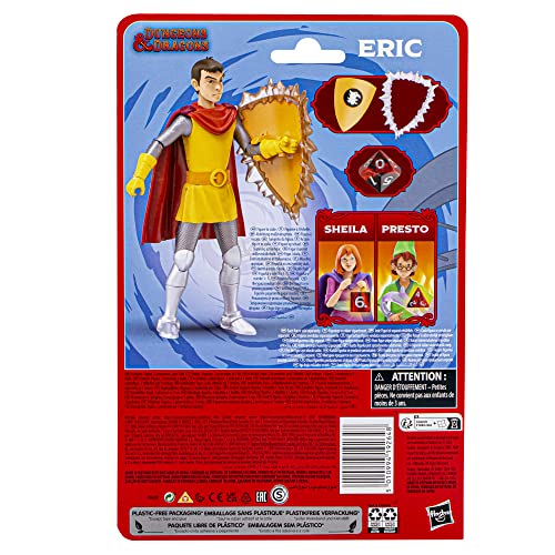 Dungeons & Dragons - Figura de la Serie Animada clásica - Figura de Eric a Escala de 15 cm - Juguetes de D&D