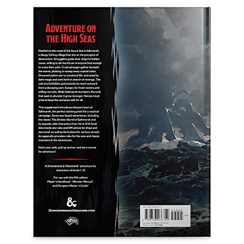 Dungeons & Dragons Ghosts of Saltmarsh Hardcover Book (D&D Adventure)