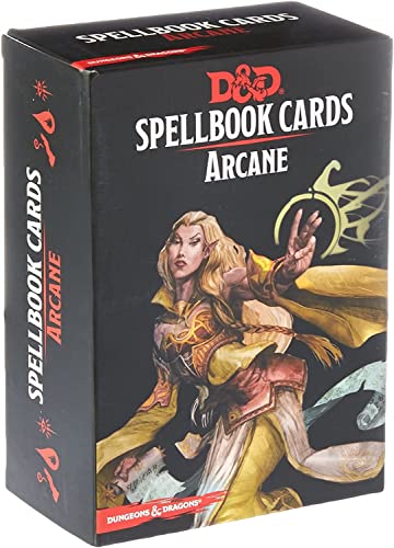 Dungeons & Dragons Spellbook Cards: Arcane (D&D Accessory -Versión en Inglés)