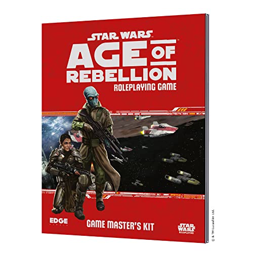 Edge, Star Wars Age of Rebellion RPG: Juego de Maestros, RPG, Edades 12 Plus, 2-4 Jugadores