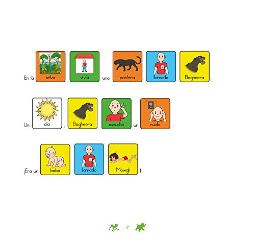 El Libro de La Selva - Cuento con pictogramas (CUENTOS ACCESIBLES PARA TODOS)