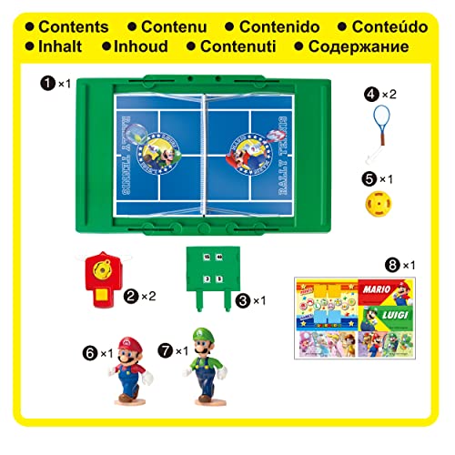 EPOCH Super Mario 7434 Super Mario Rally Tennis - Juego de acción y Deporte