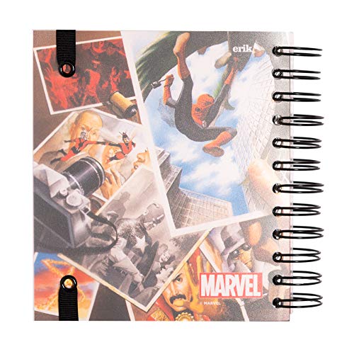 ERIK - Agenda escolar 2020/2021 día página M Marvel Classic, 11 meses (14x16 cm)