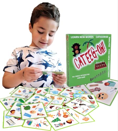 ¡Es rápido, es Divertido! Juegos de Cartas Infantiles - Imaginación y Creatividad - Niño Niña 4 5 6 7 8 9.. 99 Años - Formato Bolsillo - Reglas fáciles en español