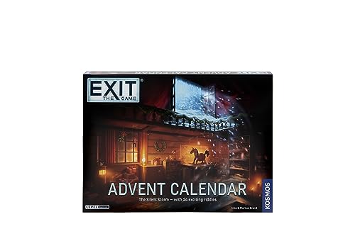 EXIT: The Game - Calendario de Adviento - The Silent Storm Family Game Cooperative Game Puzzle a Day Escape Room