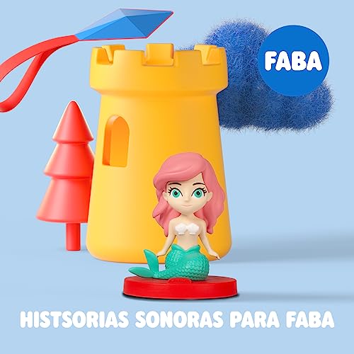 FABA Personaje Sonoro – La Sirenita y Otro Cuento... - Cuentos e Historias sonoras para Niñas y Niños de 4-6+ años - Juguetes, Contenidos Educativos En Español