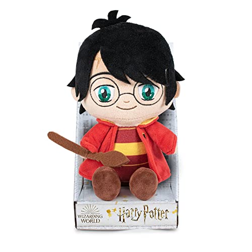 Famosa Softies - Harry Potter Quiditch, peluche con el traje y los detalles del juego basado en las pelis y libros, mide 27 centímetros y es suave y blandito, +12 meses (760020652)