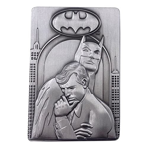 Fanattik DC Comics - Batman - Lingot en métal Collector '9x12.5x2.5cm'