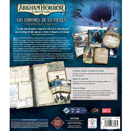 Fantasy Flight Games Arkham Horror LCG - Los confines de la Tierra Expansión de campaña - Juego de Cartas en Español (AHC64ES)
