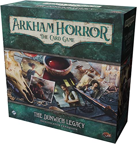 Fantasy Flight Games Arkham Horror The Card Game: The Dunwich Legacy Investigator Expansion Juego de Cartas Edades 14+ 1-2 Jugadores 60-120 Minutos Jugando Tiempo, FFGAHC65