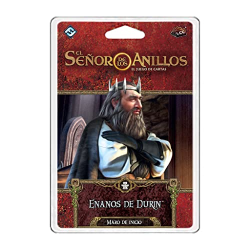 Fantasy Flight Games, El Señor de los Anillos LCG, EOS de Durin Mazo de Inicio, Juego de Cartas en Español, Multicolor
