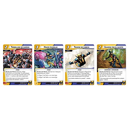 Fantasy Flight Games Marvel Champions - Wolverine - Juego de Cartas en Español, MC35ES