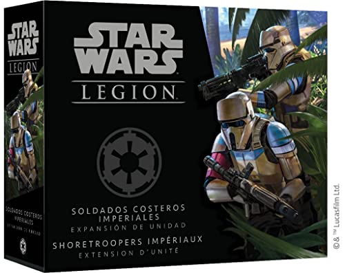 Fantasy Flight Games - Star Wars Legión - 41 - Shoretroopers Imperiales (Extensión de unidad)