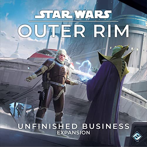 Fantasy Flight Games Star Wars Outer Rim: Expansión de Negocios sin terminar | Juego de Mesa | A Partir de 13 años | 1-4 Jugadores | 120-180 Minutos de Tiempo de Juego