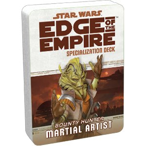 Fantasy Flight Games Star Wars RPG: Edge of The Empire - Martial Artist Specialization Deck - English