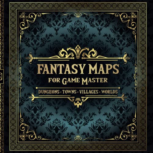 Fantasy Maps for Game Master - Dungeons, Towns, Villages, Worlds: Diverse Collection of 80 Maps for Tabletop RPG | Quest Inspiration for Players | Aid for Lazy Storytellers (RPG Maps for Game Master)