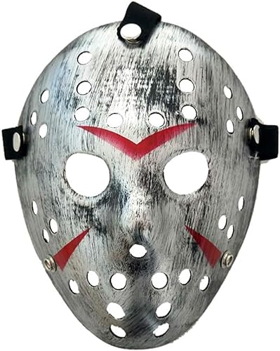 Fartoni Mascara Jason Viernes 13. Careta Jason viernes 13 o mascara de Jason viernes 13. Máscara Jason o Jason mask para halloween. Disfraz Halloween