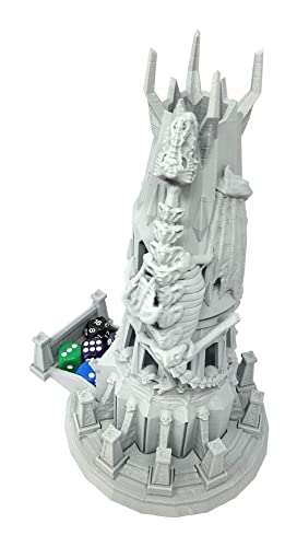 Feldherr Mythic Roll Dice Tower: Hearth of The Necropolis, Color:Grey